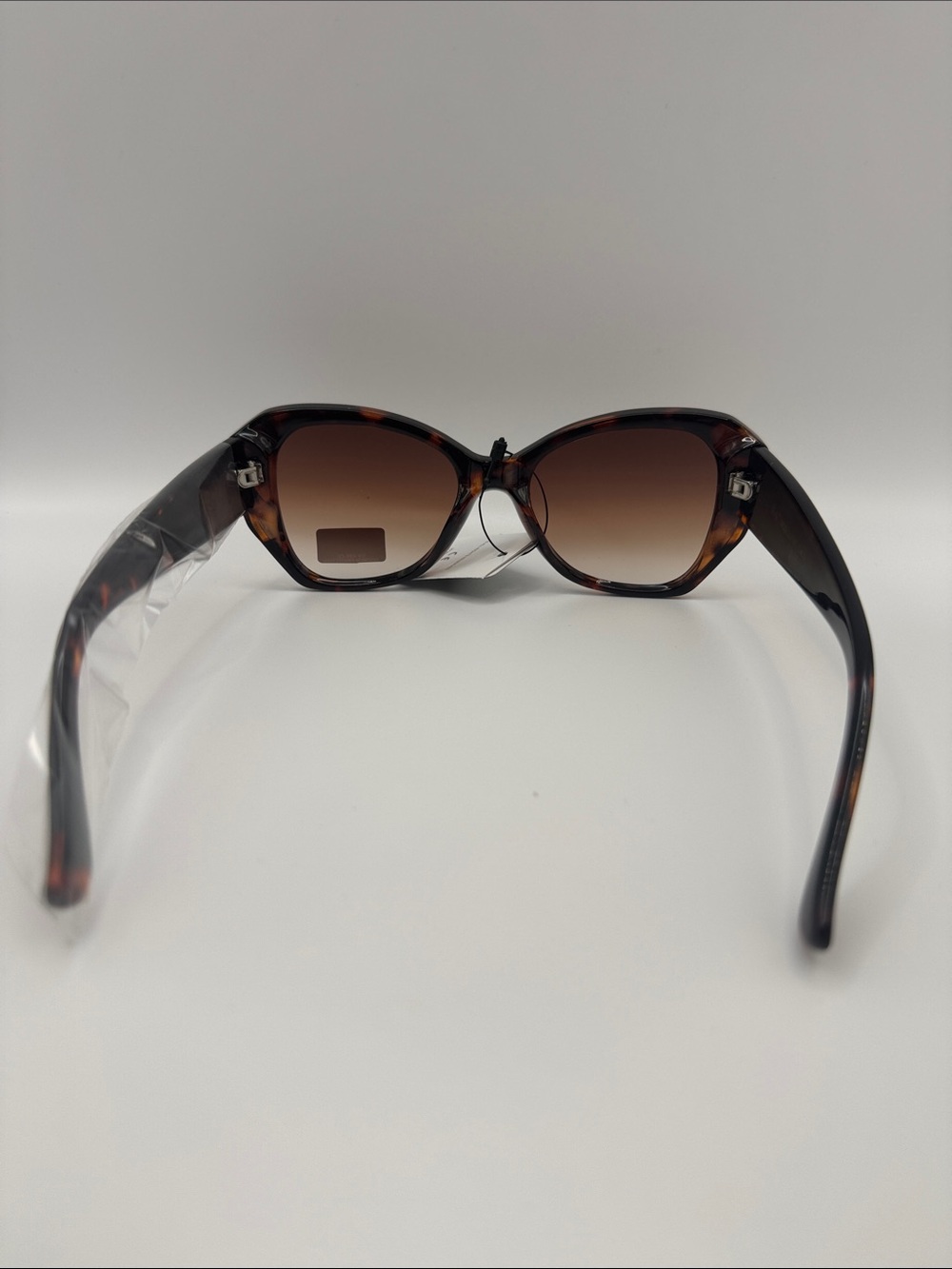 Charlies Tortoiseshell Cat-Eye Sunglasses with Brown Gradient Lenses - Picture 5 of 6